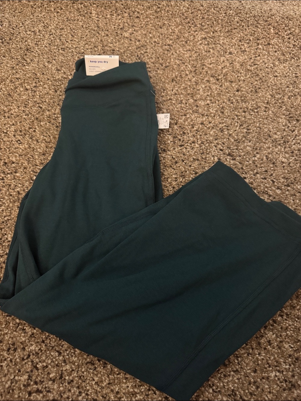 Old Navy Kids Performance Leggings - Teal Green